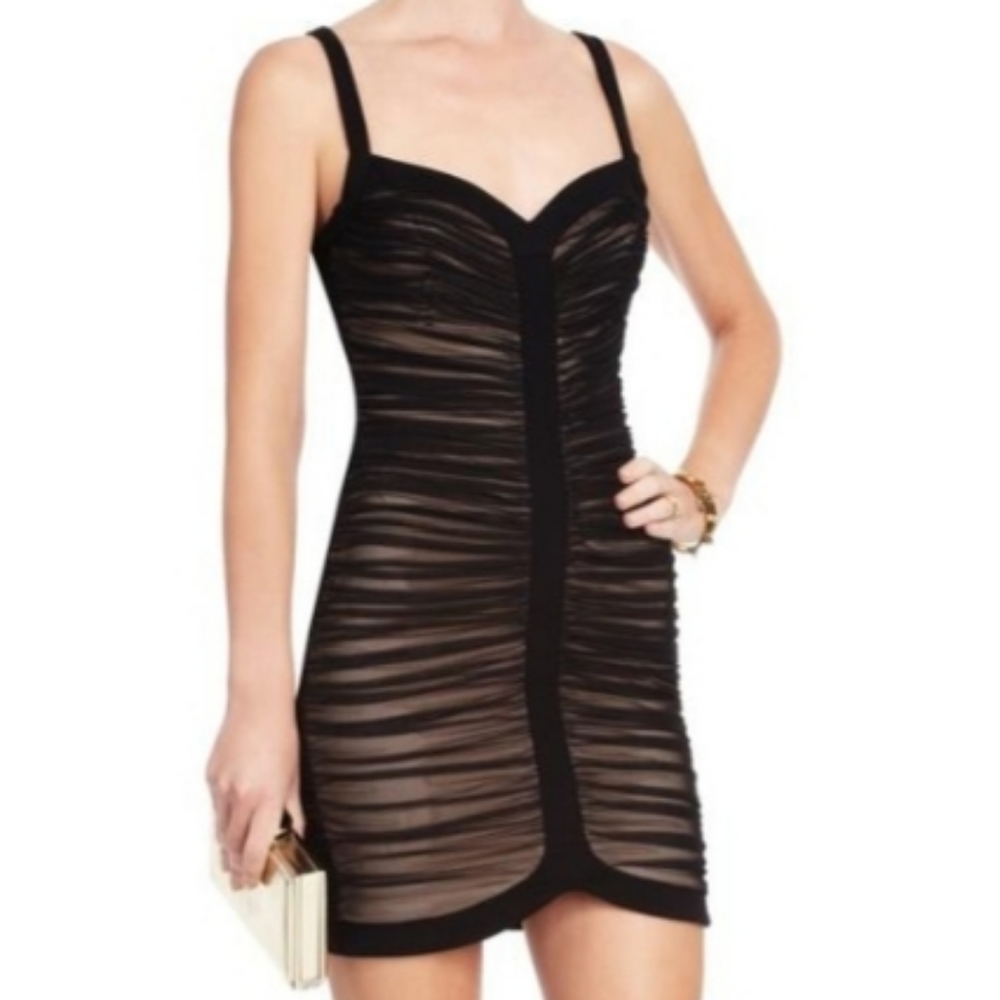 Womens bodycon little black dress. - Picture 6 of 8